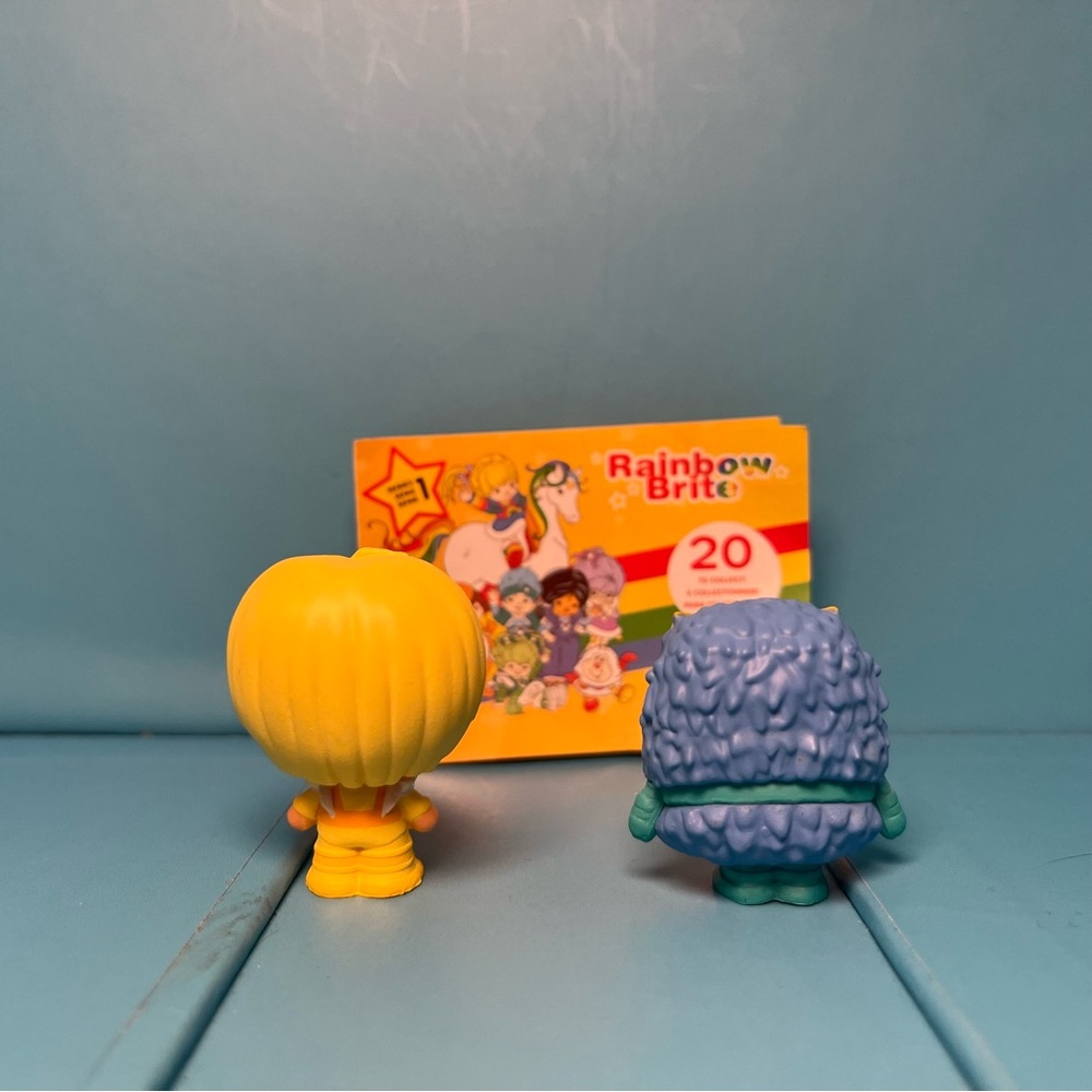 TLS Toys - Rainbow Brite - Cheebee Micro - Canary Yellow and Champ - Picture 2 of 4